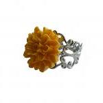 Yellow Flower And Silver F..